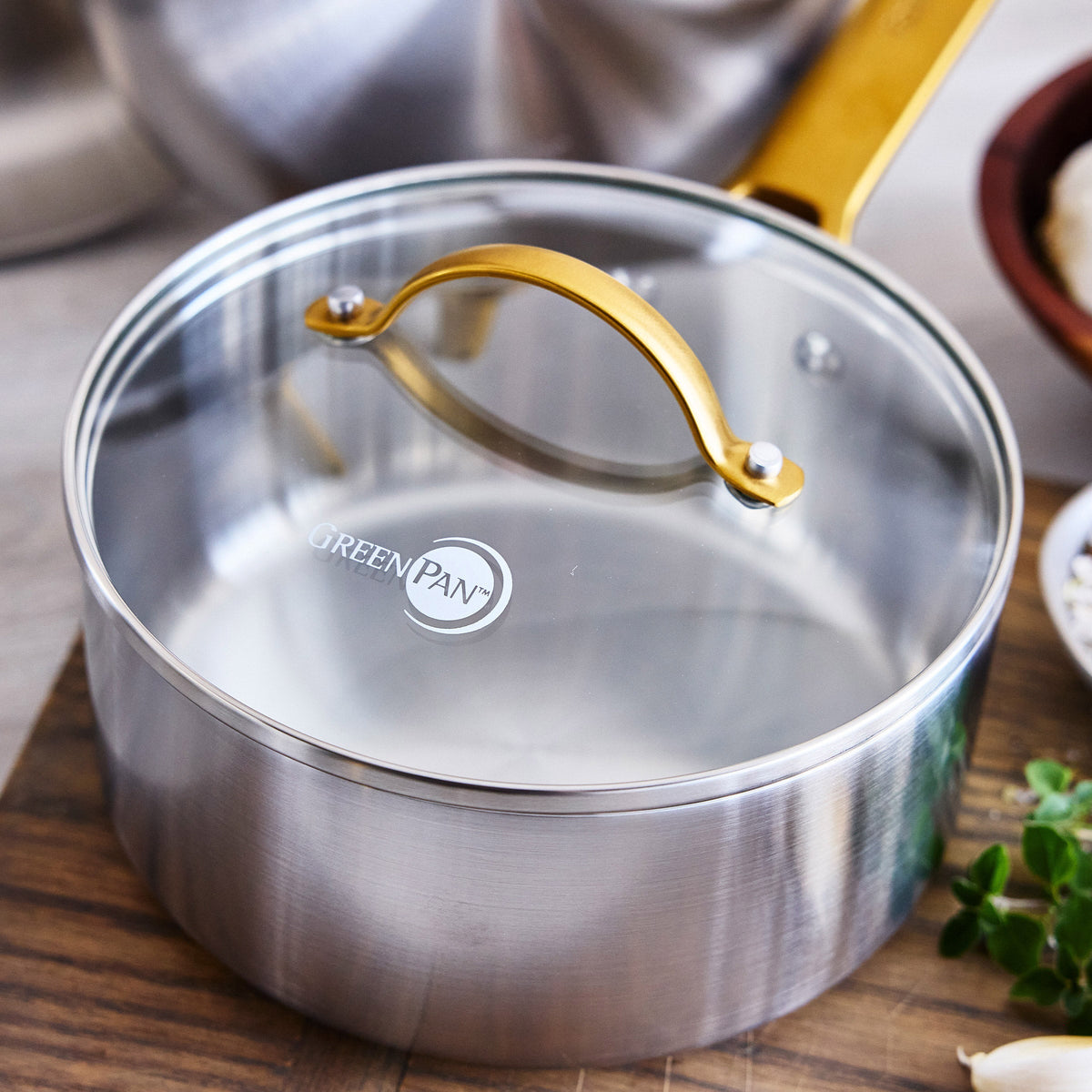 GreenPan Reserve Stainless Steel 12-piece Cookware Set