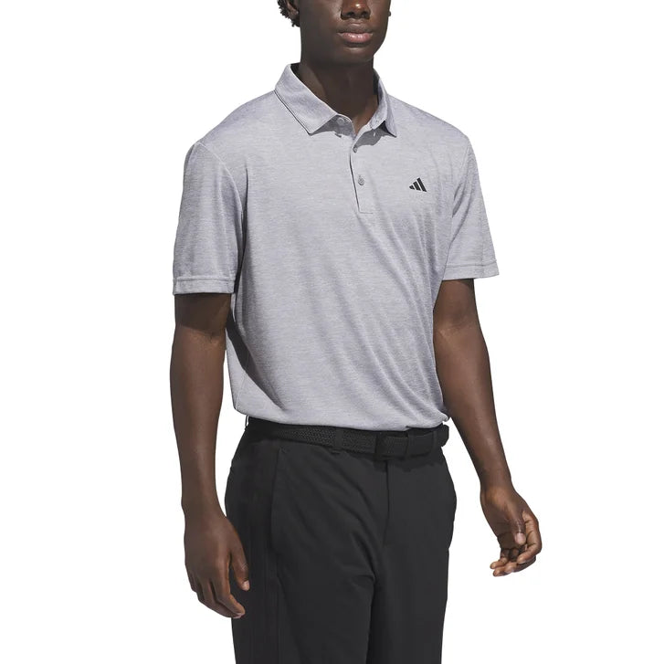 [color:gray] adidas Men's Polo - Gray - image 1