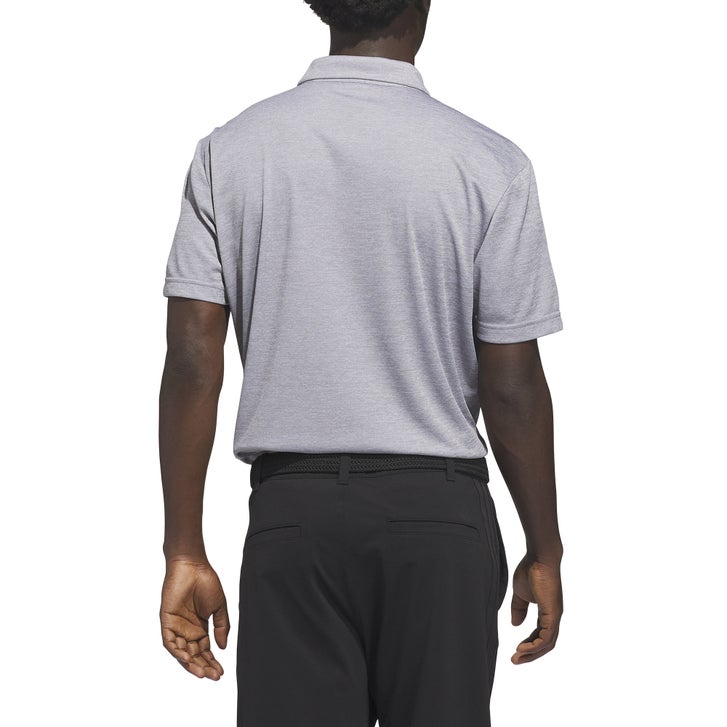 [color:gray] adidas Men's Polo - Gray - image 2