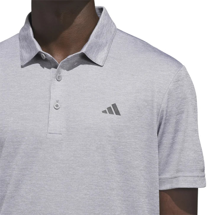 [color:gray] adidas Men's Polo - Gray - image 3