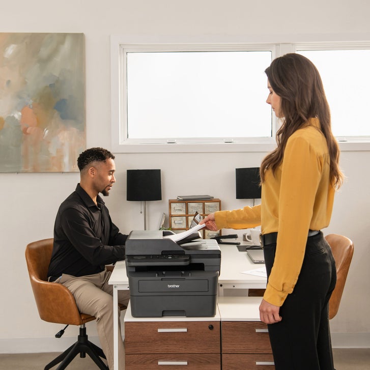 Brother DCP-L2647DW Wireless Compact Monochrome Multi-Function Laser Printer – image 6