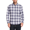 [color:blue] Weatherproof Vintage Men's Flannel Shirt - Blue - image 1