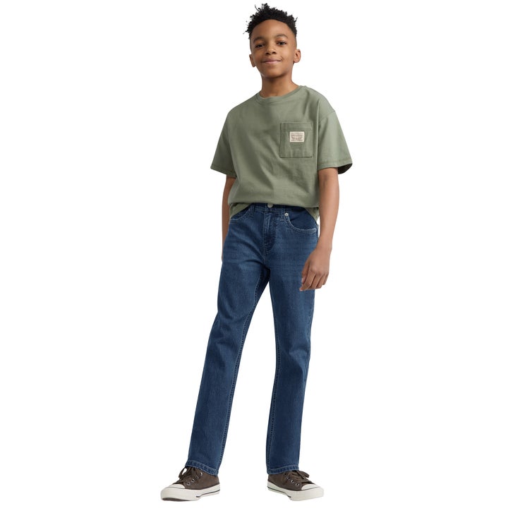 [color:blue] Levi's Youth Slim Jean - Blue - image 9