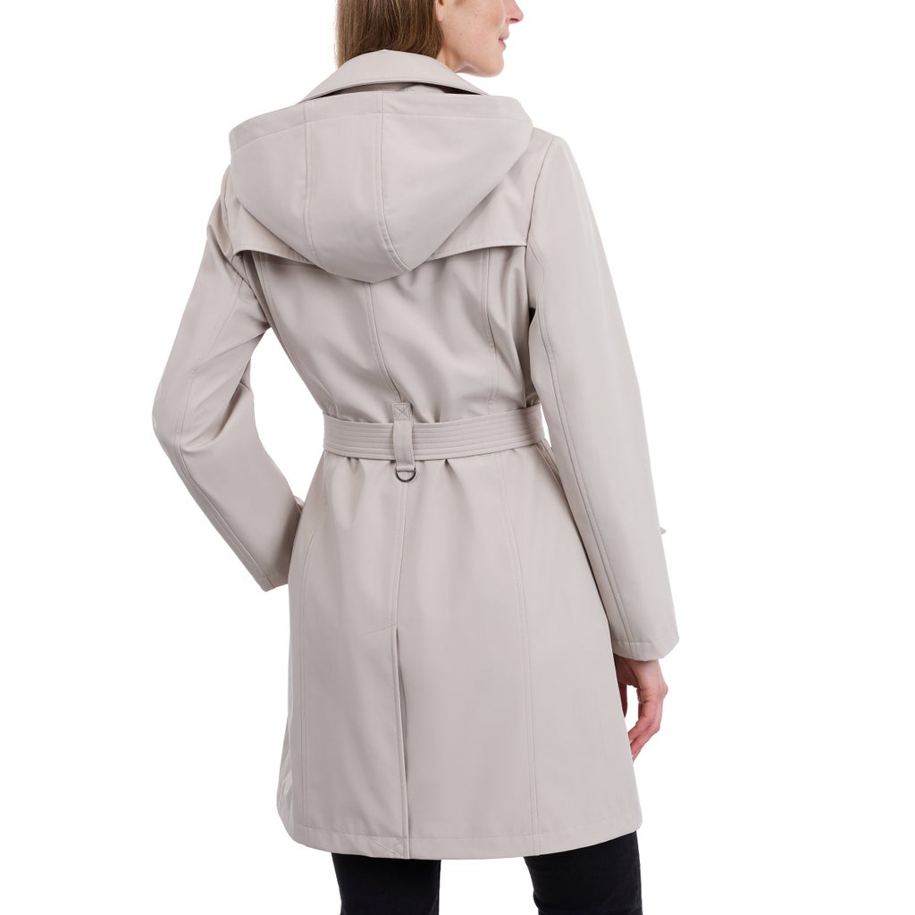 Calvin Klein Women's Hooded Trench Coat - image 6