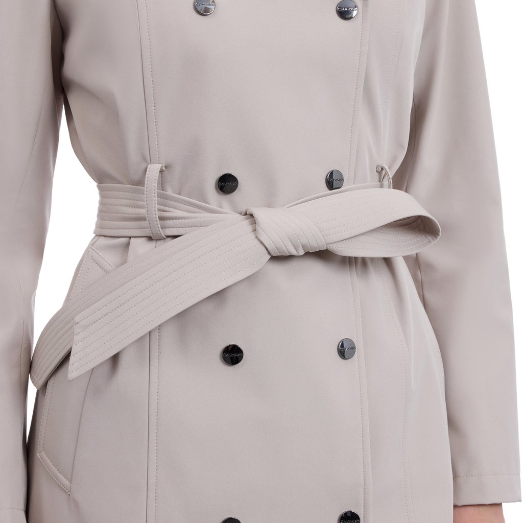 Calvin Klein Women's Hooded Trench Coat - image 7