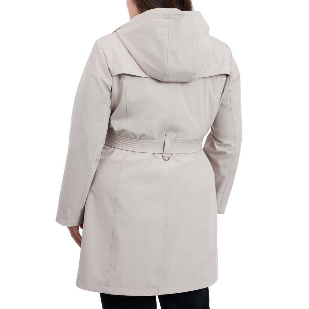 Calvin Klein Women's Hooded Trench Coat - image 11