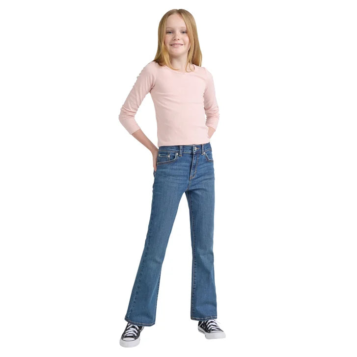 [color:dark blue] Levi's Youth Flare Jean - Dark Blue - image 1