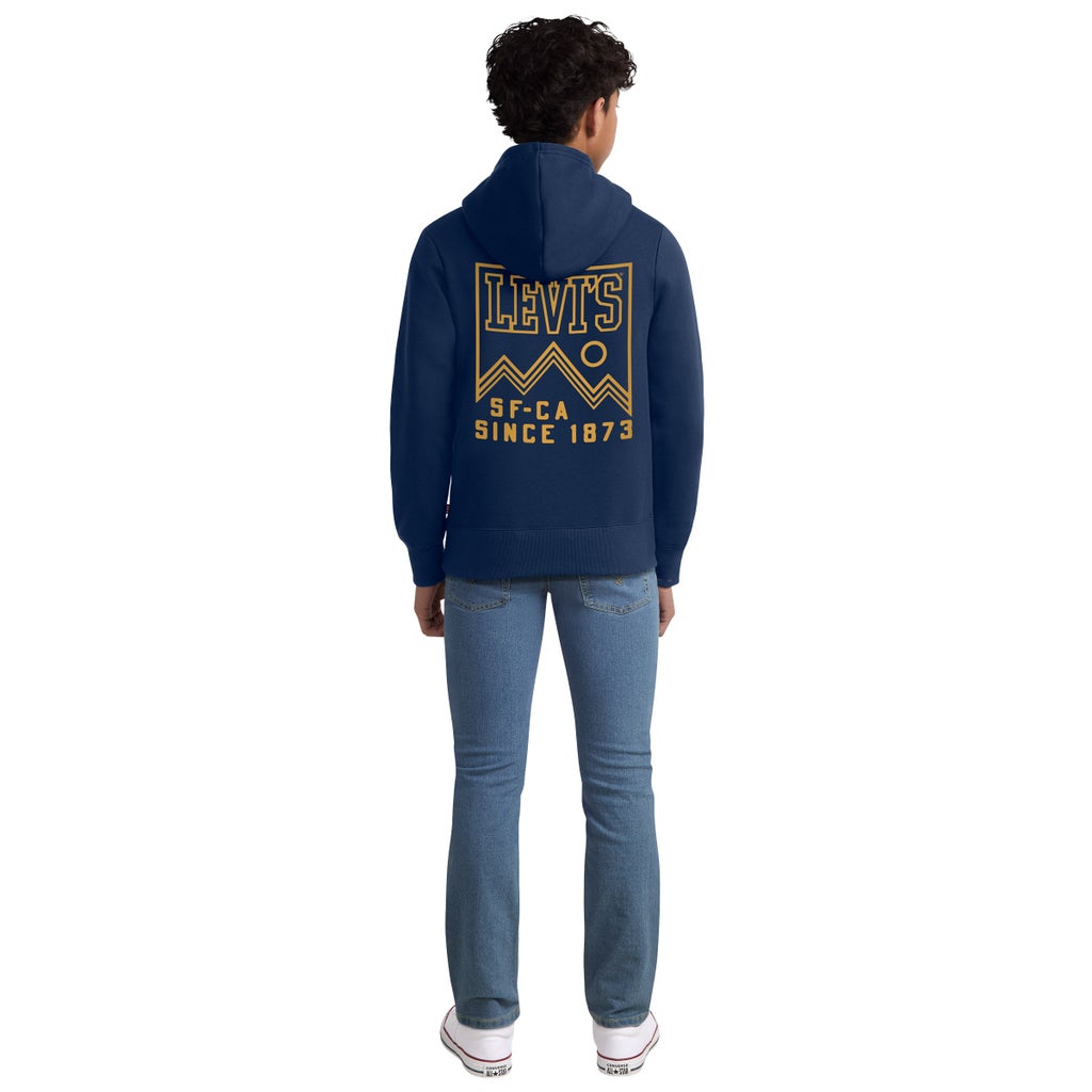 [color:blue] Levi's Youth Hoodie - Blue - image 3
