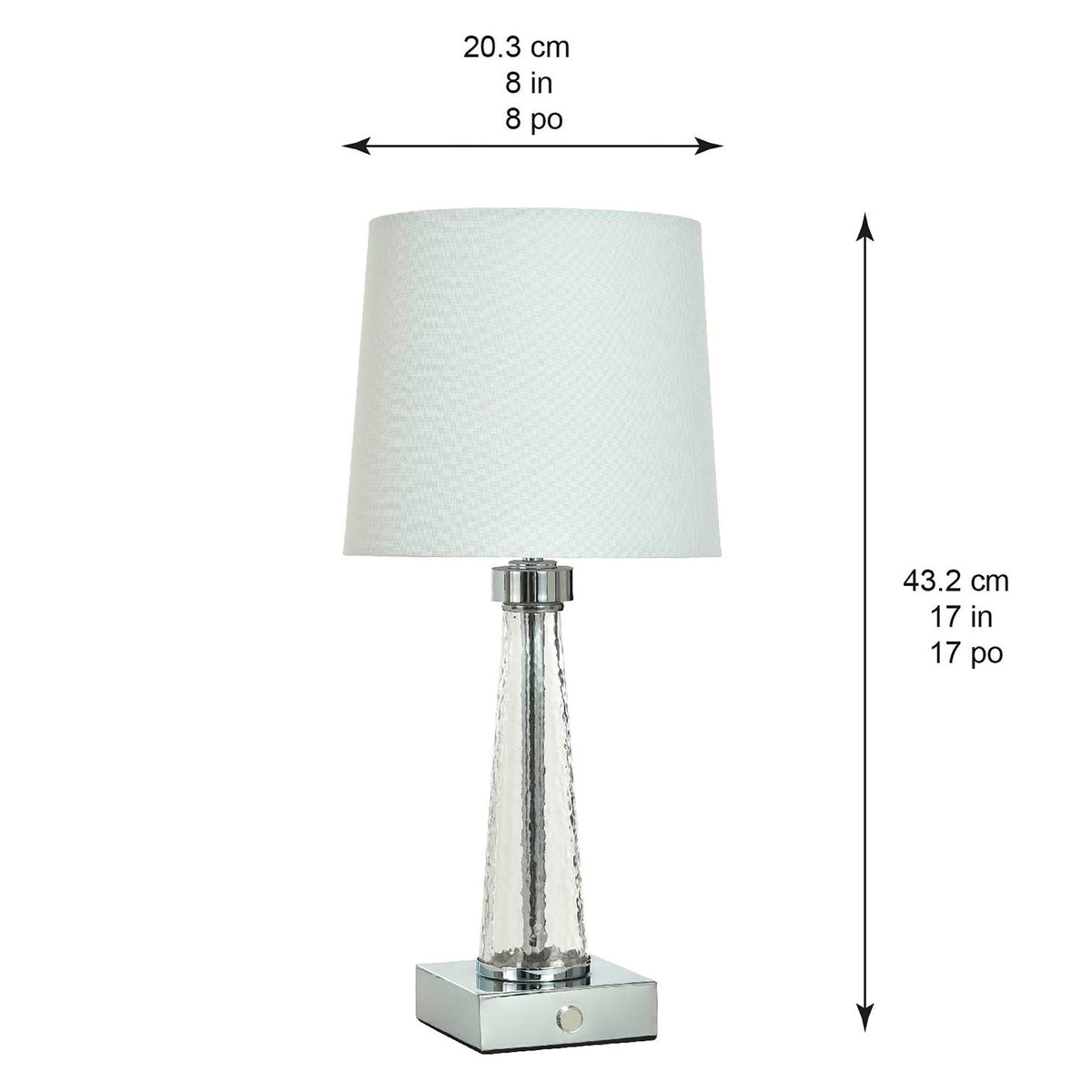 Hammond Cordless Rechargeable LED Table Lamp