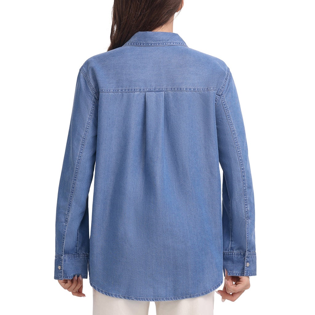 Frye Women's Lyocell Button-Up Shirt - image 5