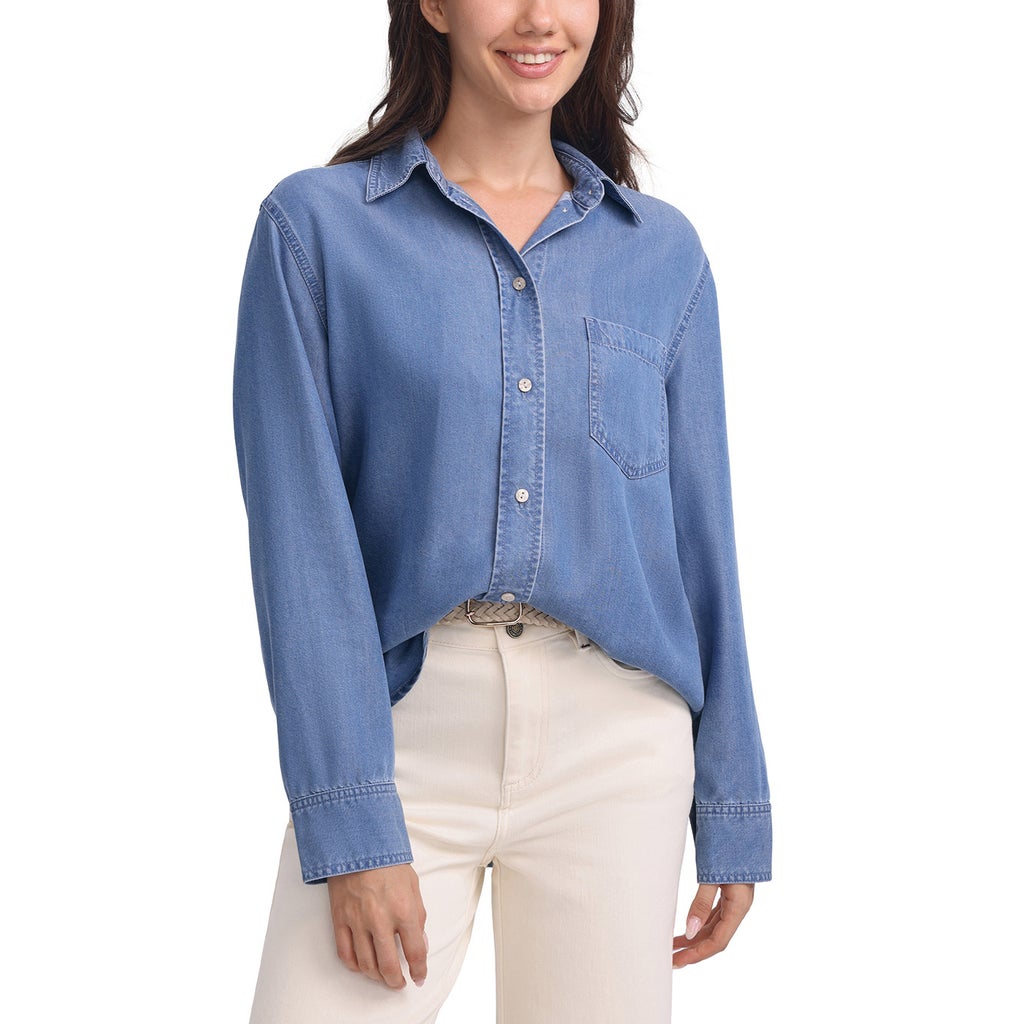 Frye Women's Lyocell Button-Up Shirt - shared product image