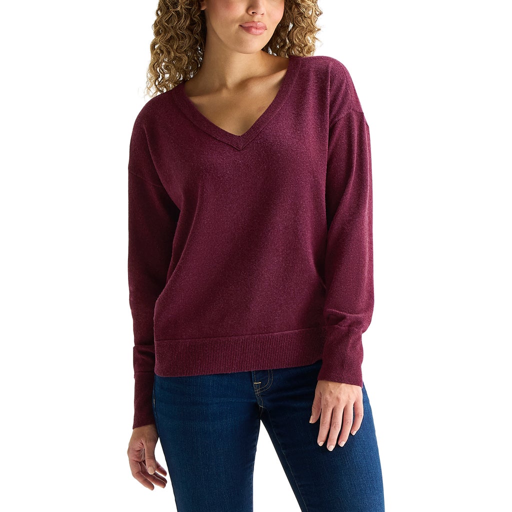 Lucky Brand Women's V-Neck Sweater - image 2