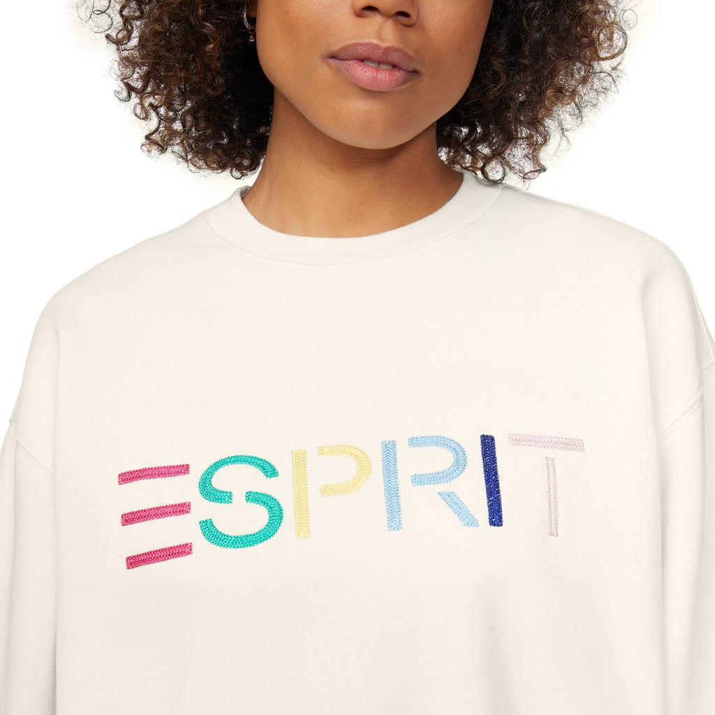 Esprit Women's Logo Fleece Crewneck - image 8