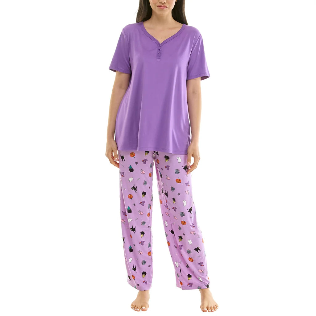 Jaclyn Women's Halloween 3-piece PJ Set - image 4
