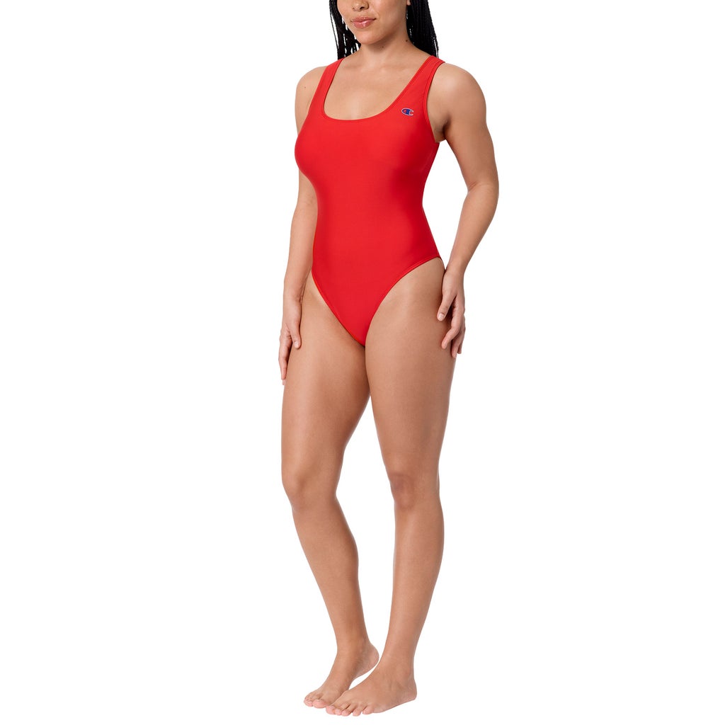 [color:red] Champion Women's One-Piece Swimsuit - Red - image 2