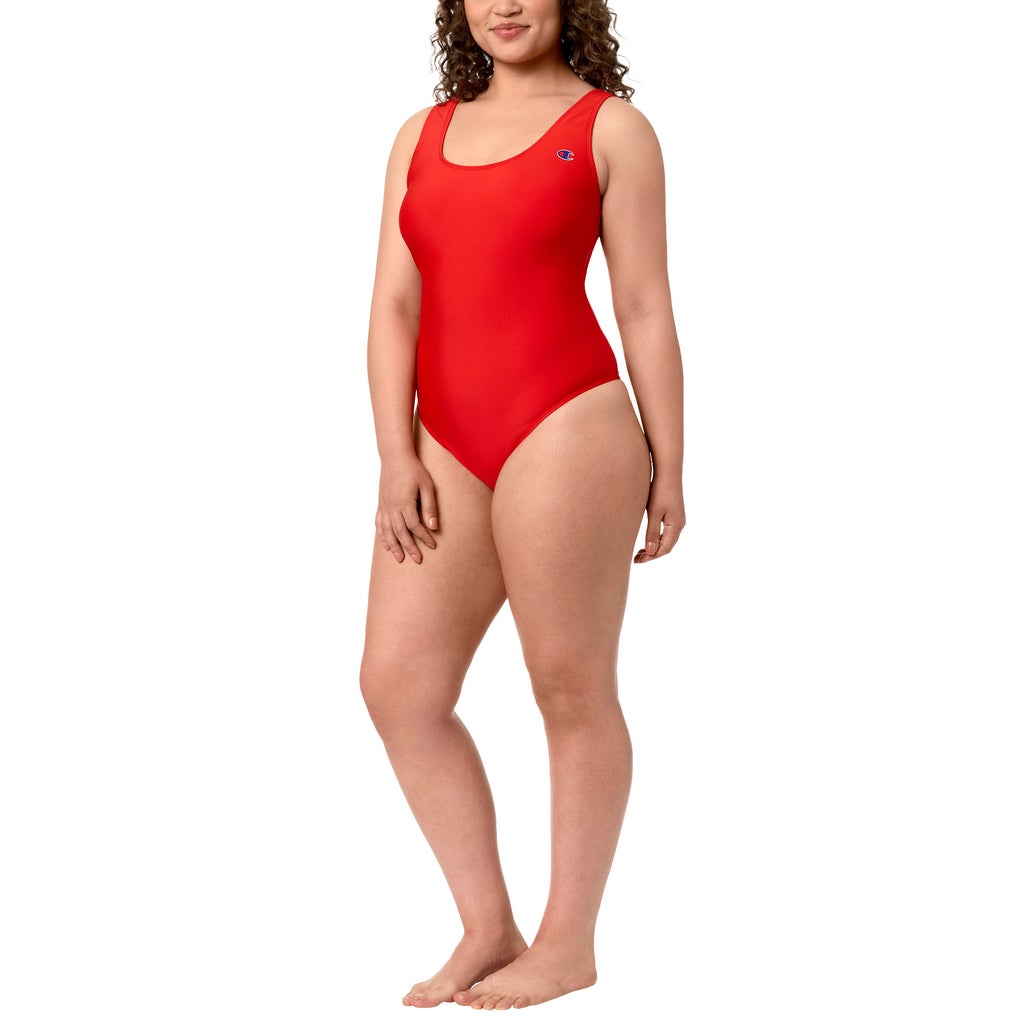 [color:red] Champion Women's One-Piece Swimsuit - Red - image 15