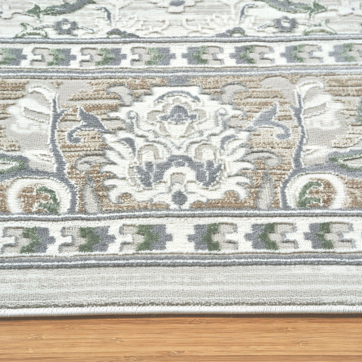 Sasha Runner, Adryan Beige, 2'6" x 7'