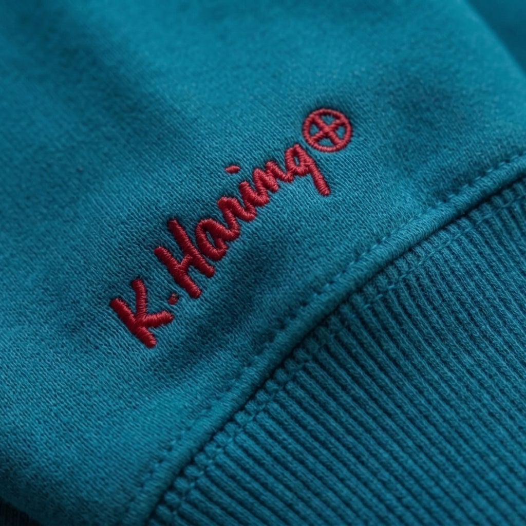 [color:blue] Keith Haring Youth 2-piece Set - Blue - image 5