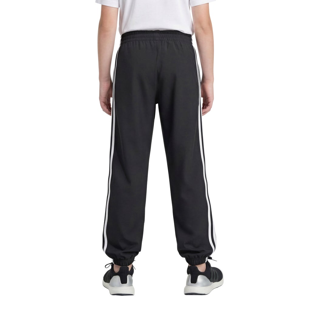 [color:black] adidas Youth Tricot Jogger - Black - image 3