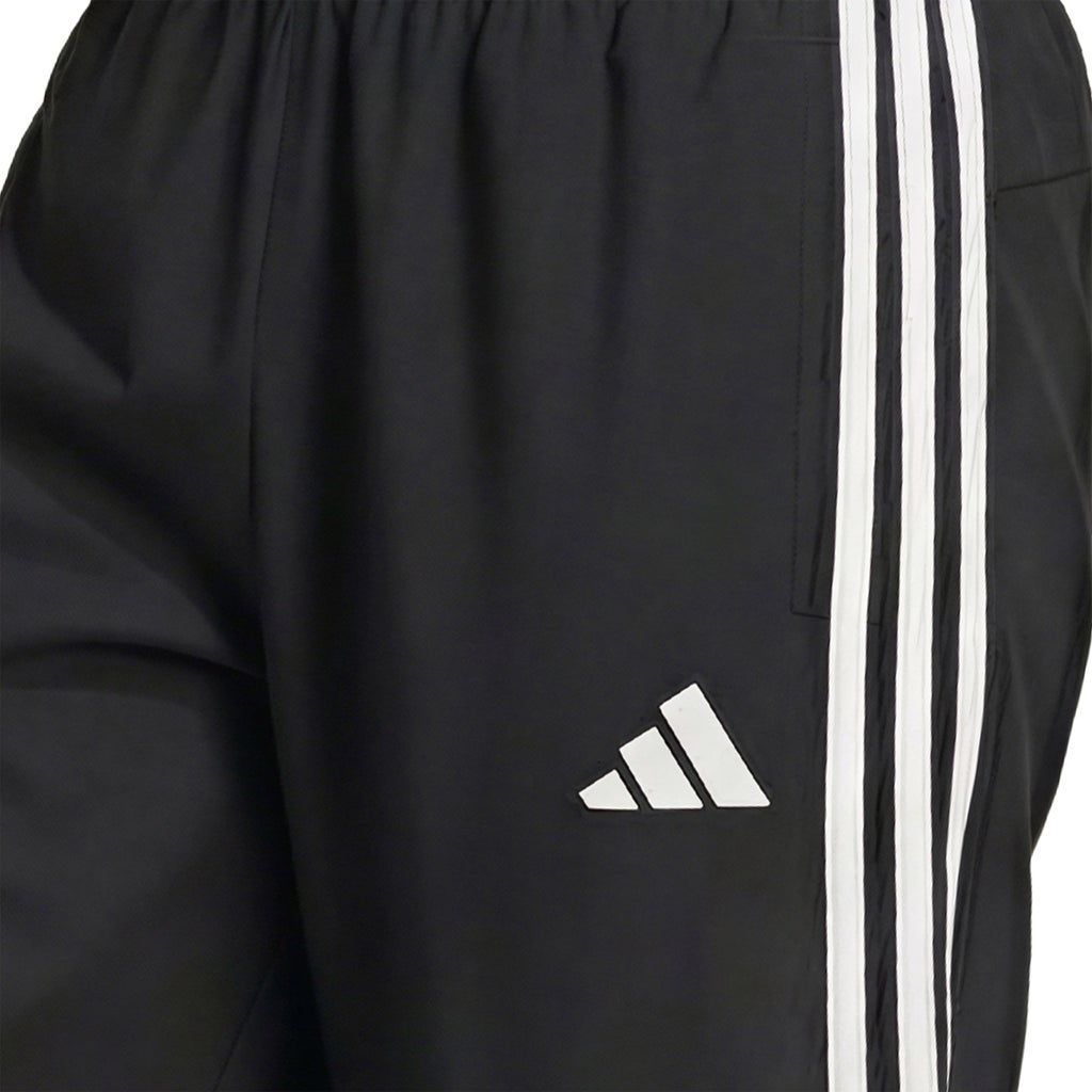 [color:black] adidas Youth Tricot Jogger - Black - image 4