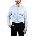 [color:light blue] Eddie Bauer Men's Button-Up Dress Shirt - Light Blue - image 1