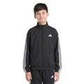 [color:black] adidas Youth Tricot Full Zip - Black - image 1