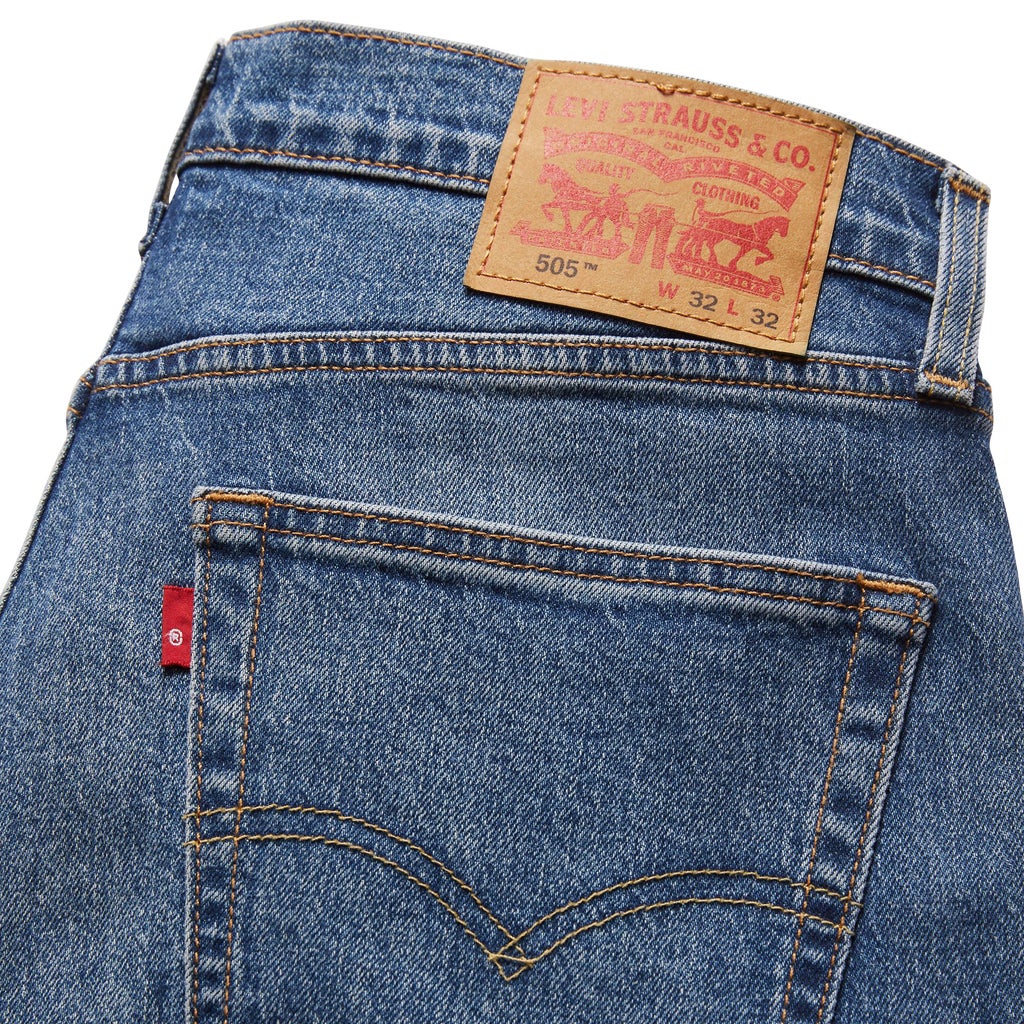 [color:blue] Levi's Men's 505 Jean - Blue - image 5
