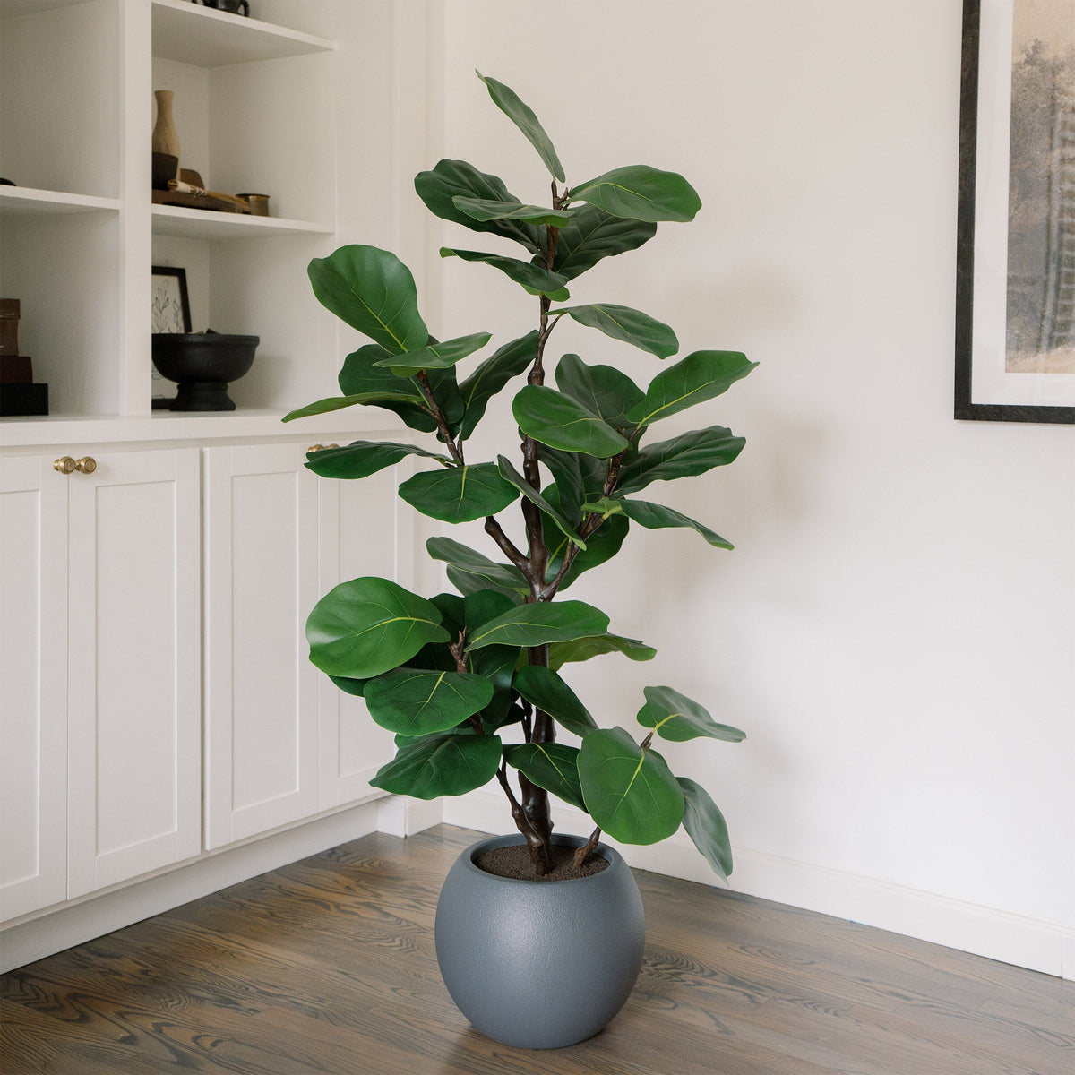 Faux 5' Slim Fig Tree