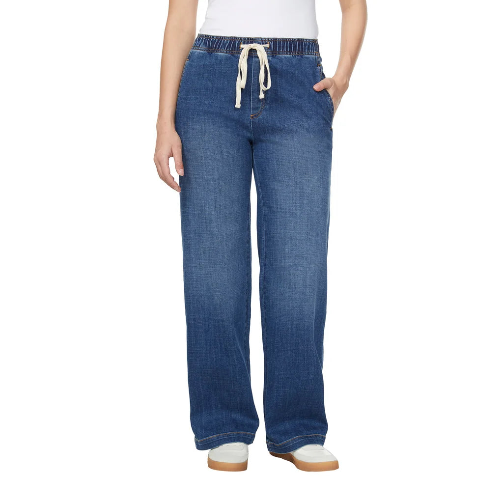 Buffalo Women's Wide Leg Pull-On Jean - image 3