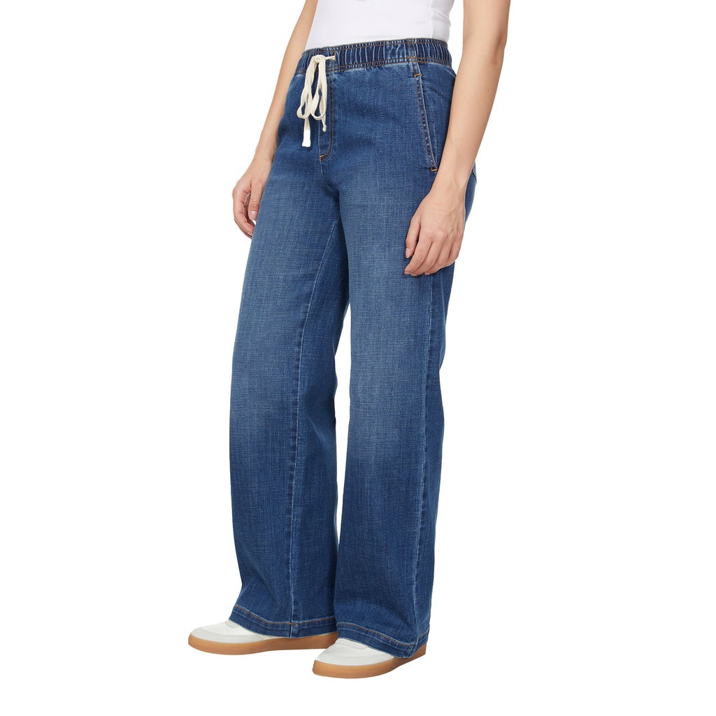Buffalo Women's Wide Leg Pull-On Jean - image 4