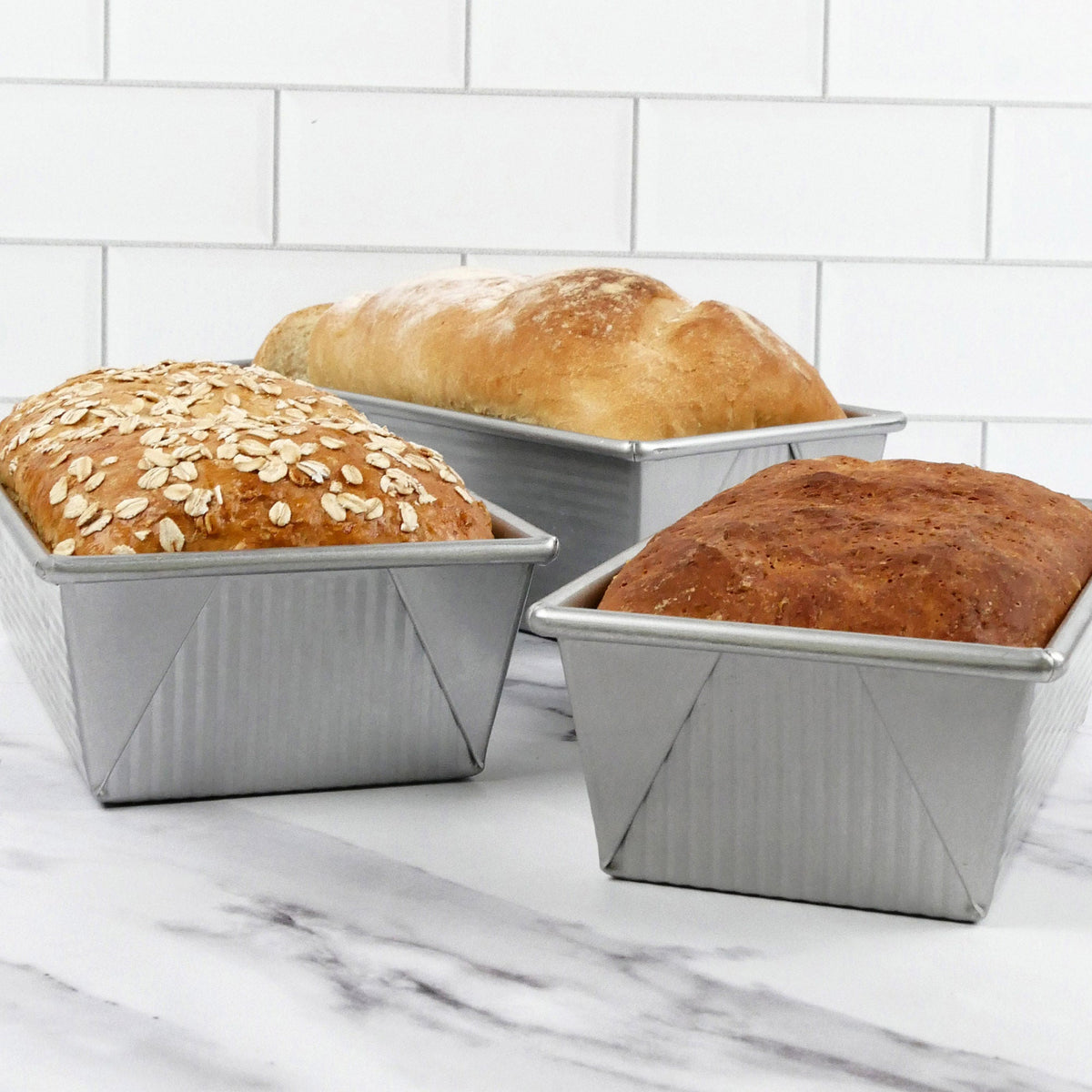 USA Pan Loaf Pan Set, 3-pack