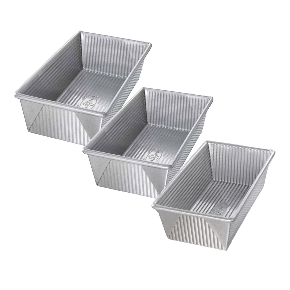 USA Pan Loaf Pan Set, 3-pack