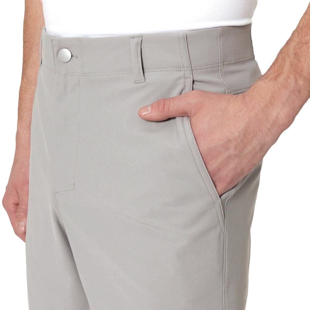 [color:gray] Mondetta Men's Warp Knit Short - Gray - image 4