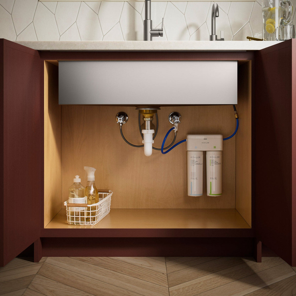 Kohler Vybe Beverage Faucet With Aquifer+ Water Purification System
