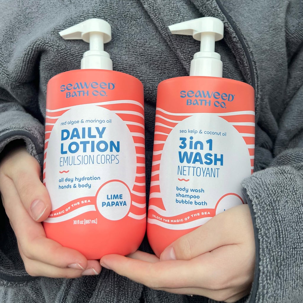 Seaweed Bath Co. 3-in-1 Wash and Body Lotion Set - product image