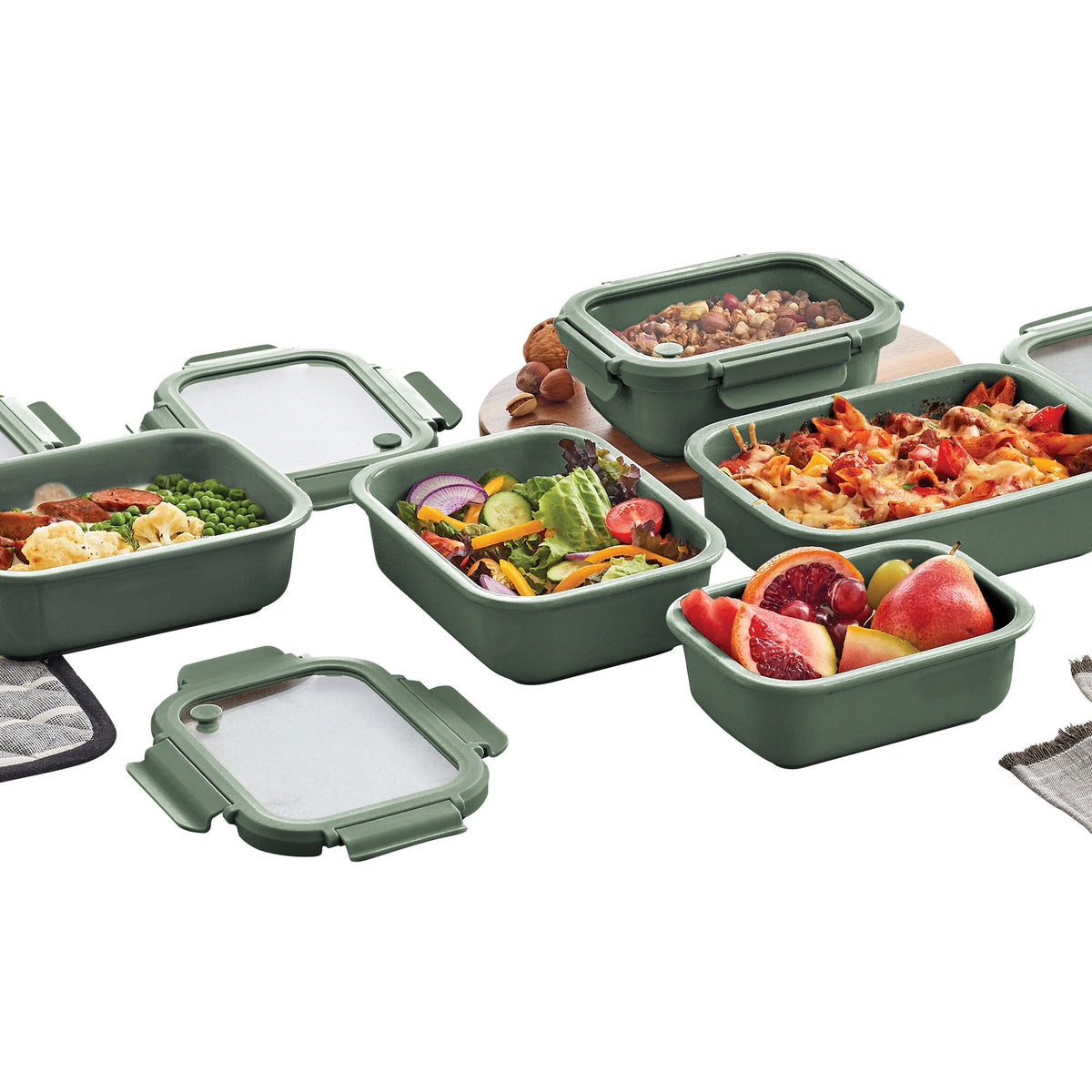 Safdie & Co. 10-piece Ceramic Food Storage Set