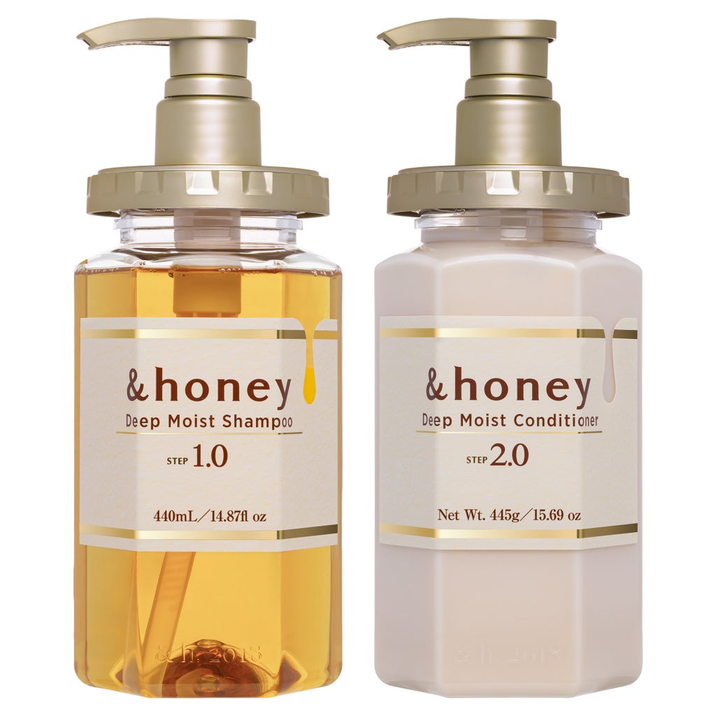 &honey Deep Moist Shampoo & Conditioner Set - product image
