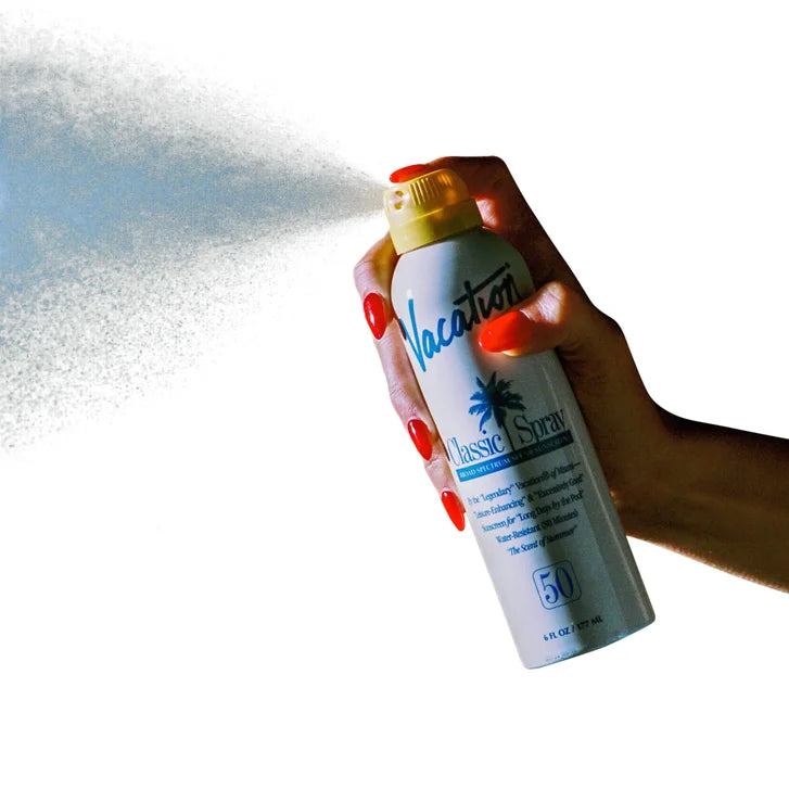 Vacation Classic Spray SPF 50, 6 oz, 2-pack and Air Freshener Bundle - image 3