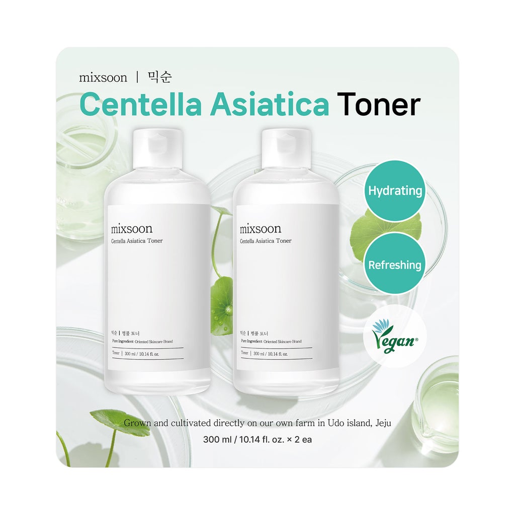 Mixsoon Centella Asiatica Toner 10.14 fl oz, 2-pack - product image