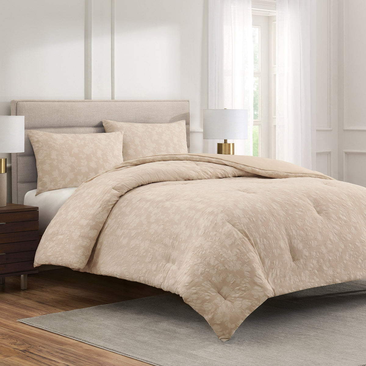 Charisma 3-piece Jemma Botanical Comforter Set