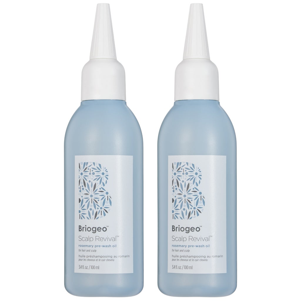 Briogeo Scalp Revival Rosemary Pre-Wash Oil, 3.4 fl oz, 2-pack - product image