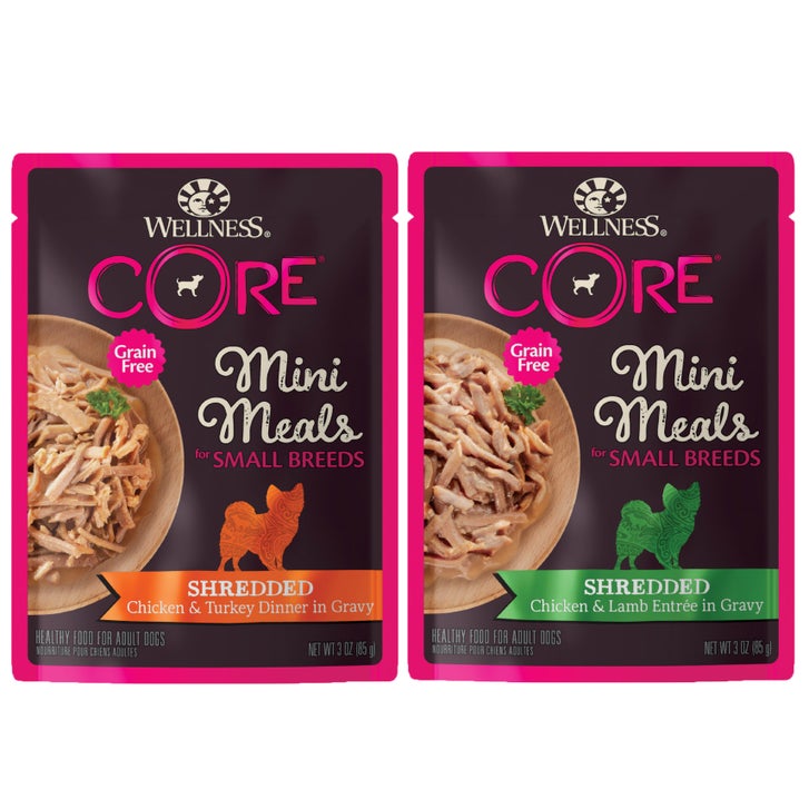 Wellness CORE Mini Meals Shredded Variety Pack, 3 oz, 24-count - image 2