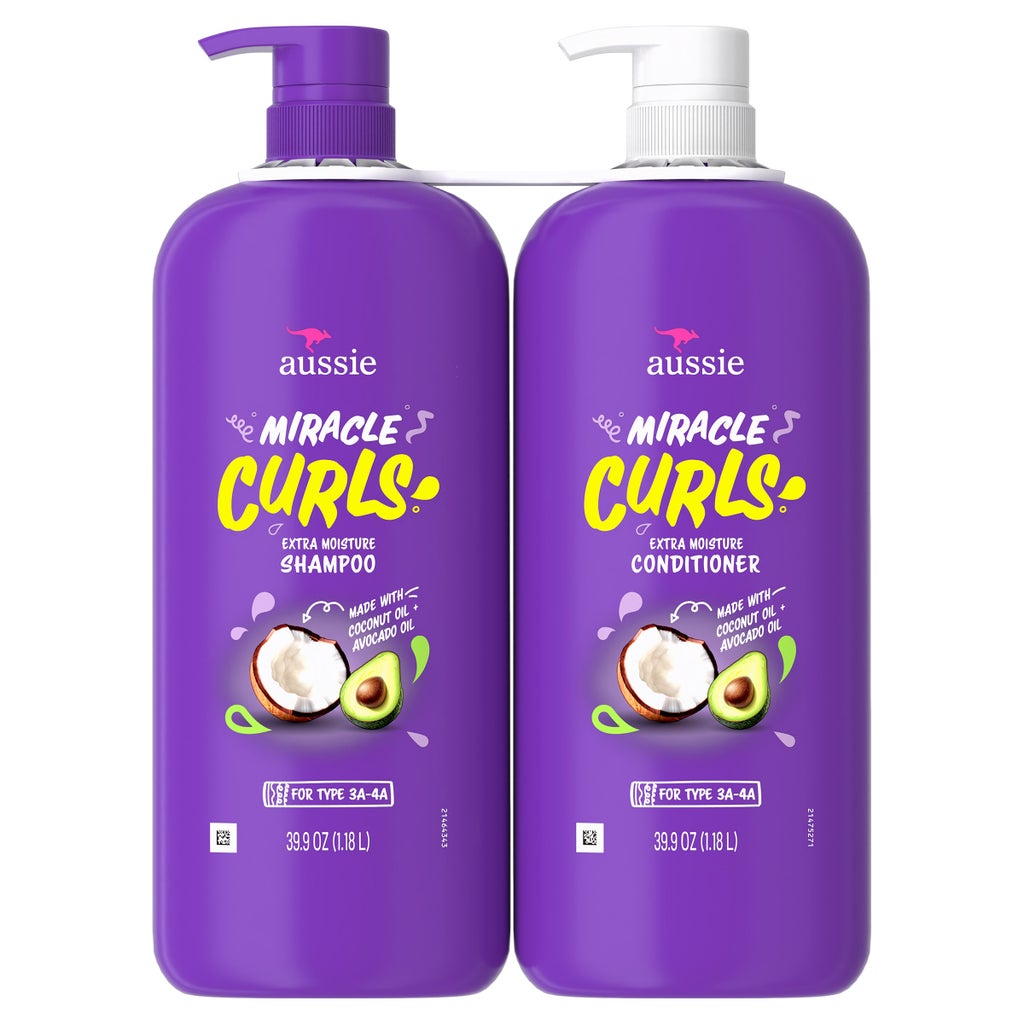 Aussie Miracle Curls Shampoo & Conditioner 39.9 fl oz Each - product image