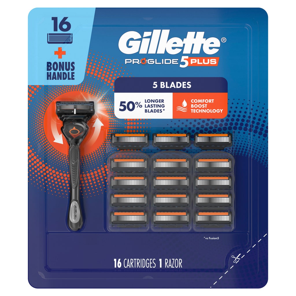 Gillette Proglide Plus Razor Handle and 16 Cartridges - product image