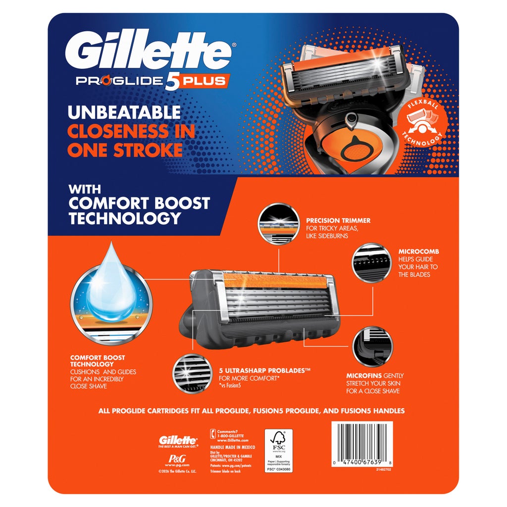 Gillette Proglide Plus Razor Handle and 16 Cartridges - product image