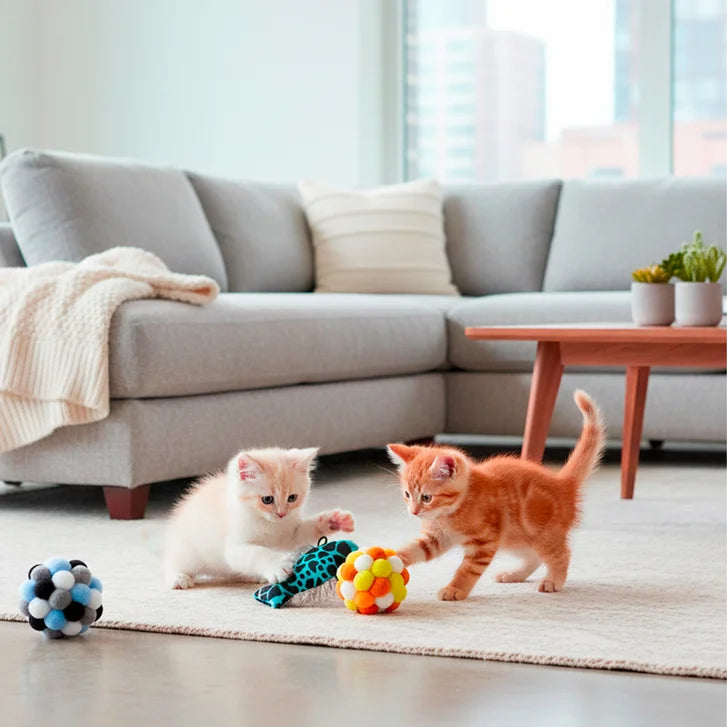 Buddy Buddy Cat Scratcher Bed and Toys, 13-piece Set - image 3