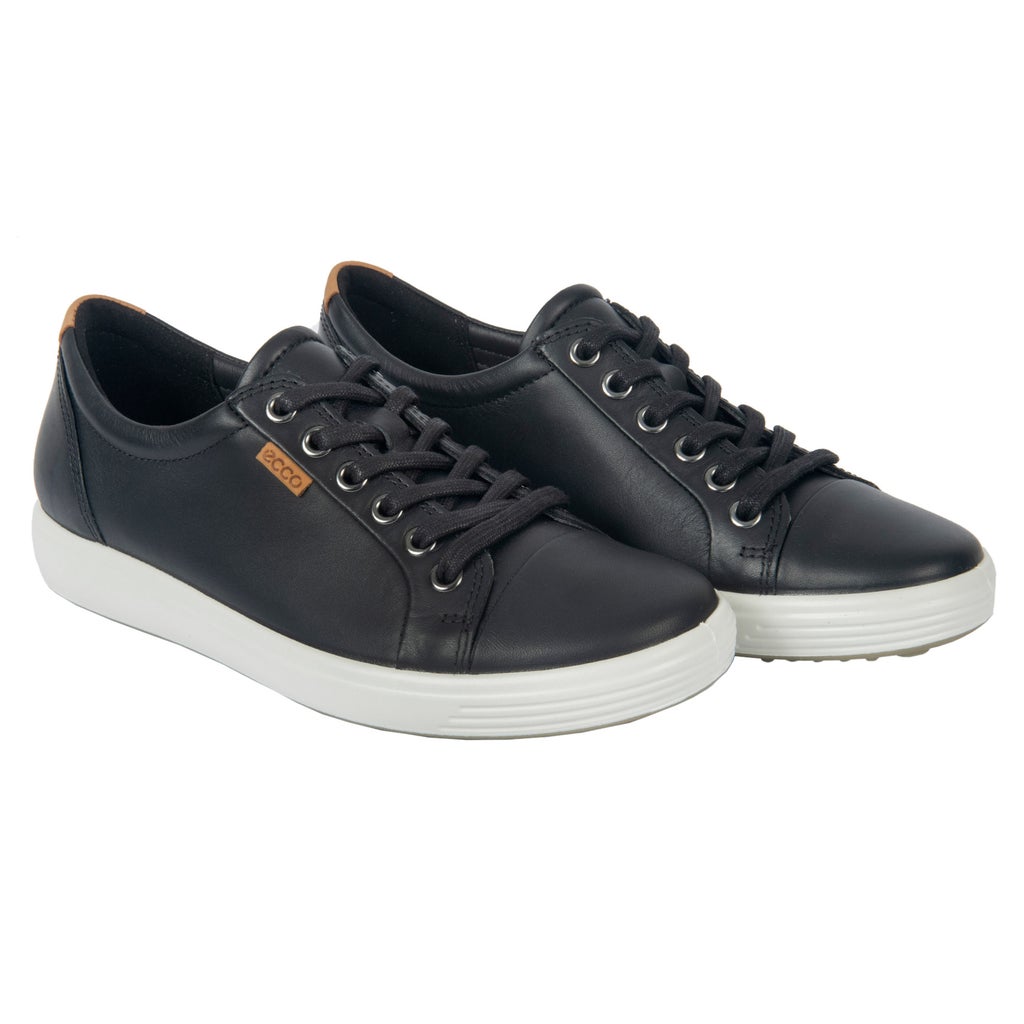 [color:black] ECCO Women's Soft 7 Leather Shoe - Black - image 7