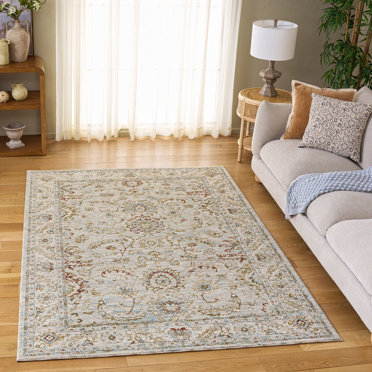 Safavieh Hamilton Area Rug, Gray Gold, 5'3” x 7'6”