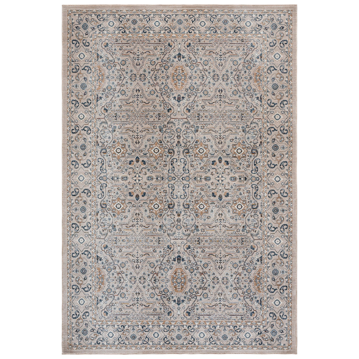 Safavieh Sutton Area Rug, Beige Navy, 6' x 9'