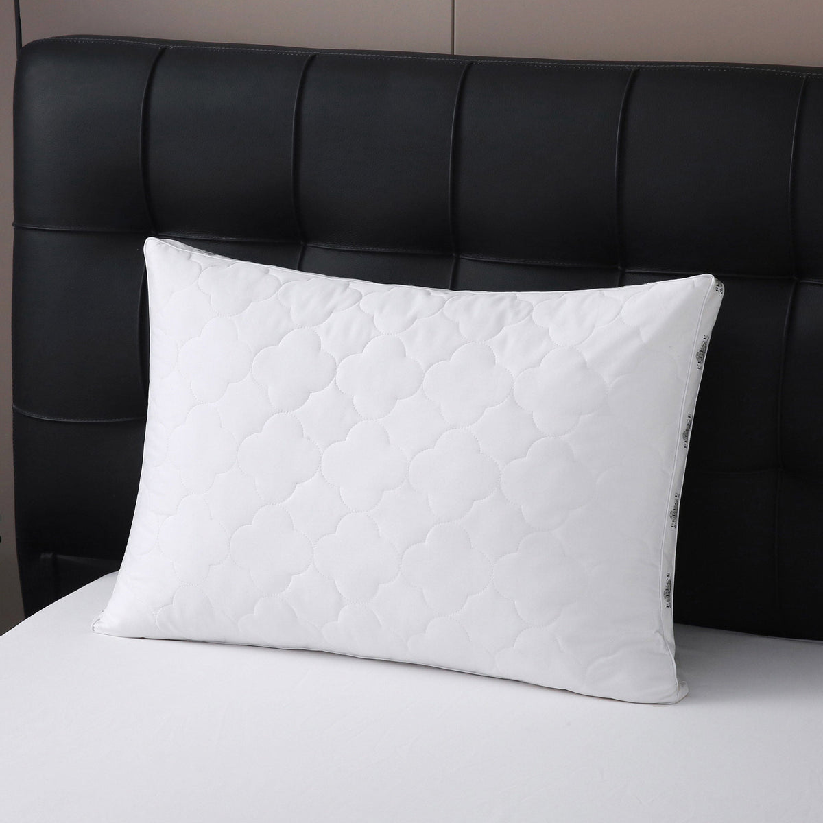 Quilted Wool Blend Surround Pillow